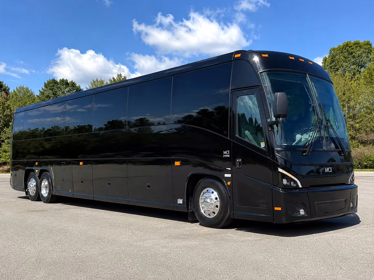 56 passenger charter bus