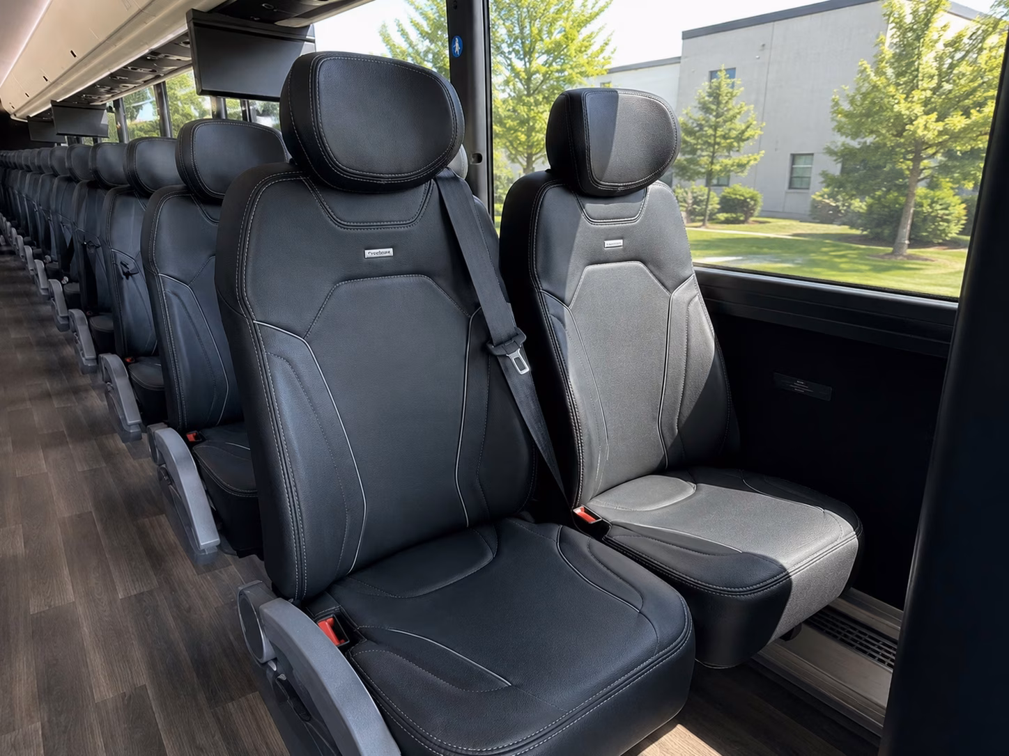 pueblo charter bus interior gallery