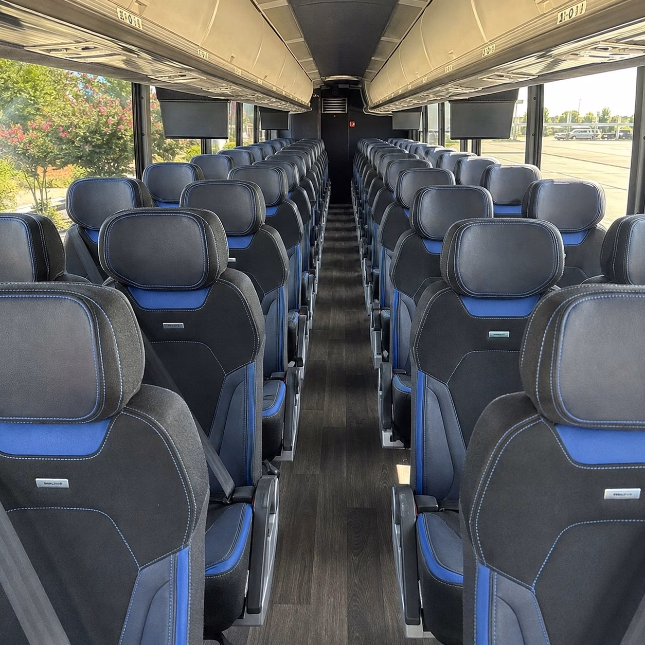 pueblo charter bus interior
