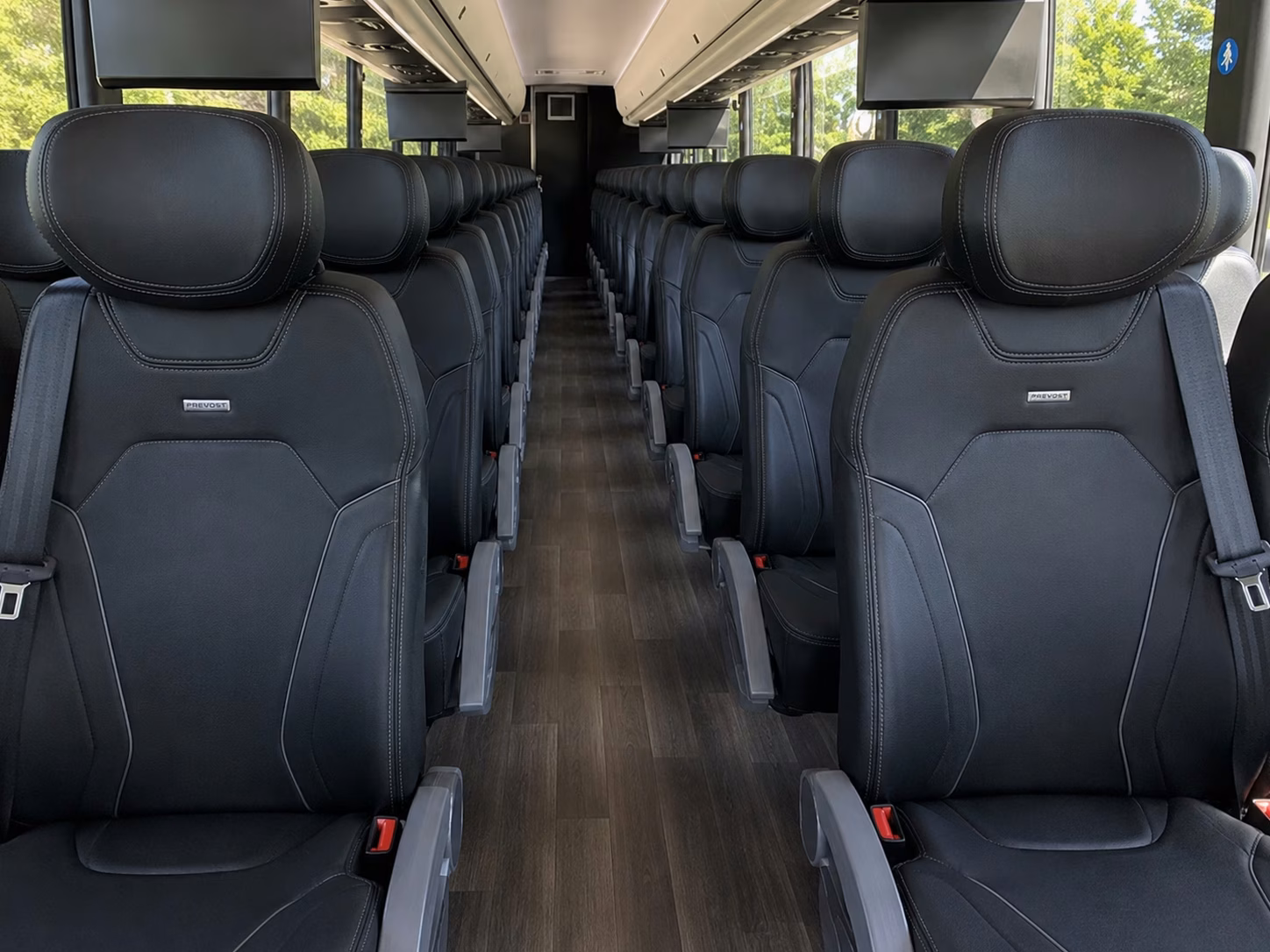 pueblo charter bus rentals for riverwalk and downtown weddings