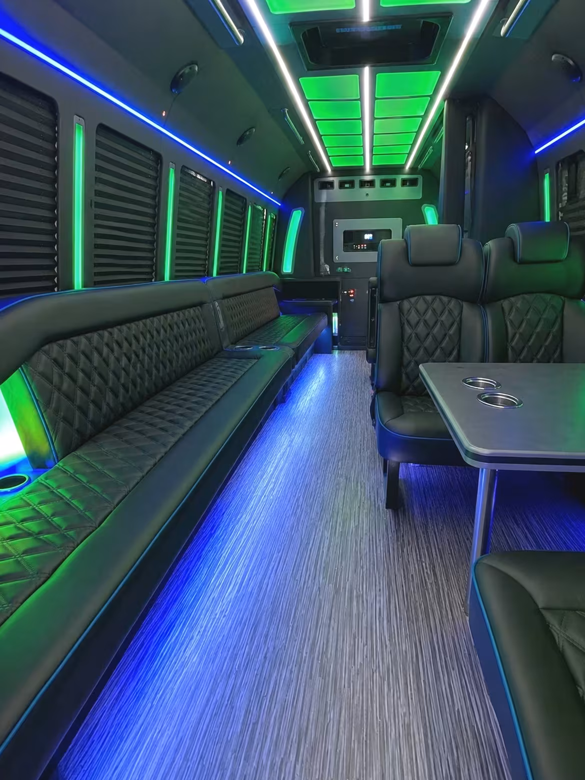 pueblo party bus rentals for concert nights on union avenue