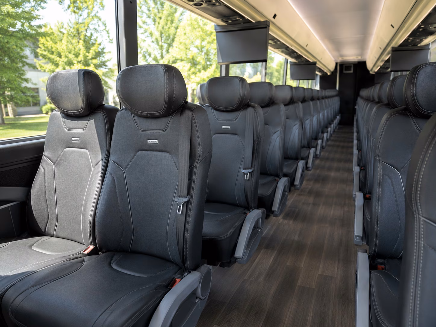 shuttle buses for pueblo wedding guests staying at downtown hotels